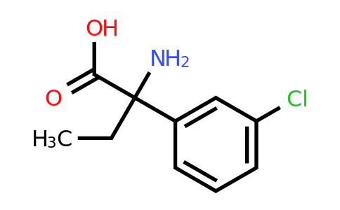 CAS 412924-78-8 | 2-Amino-2-(3-chlorophenyl)butanoic acid