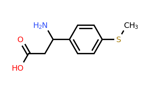 CAS 412925-13-4 | 3-Amino-3-(4-(methylthio)phenyl)propanoic acid