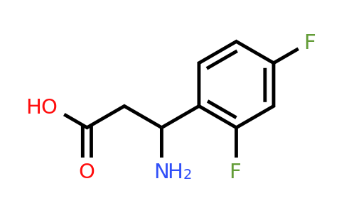 CAS 412925-23-6 | 3-Amino-3-(2,4-difluorophenyl)propanoic acid