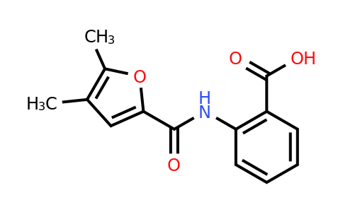 CAS 412938-26-2 | 2-(4,5-Dimethylfuran-2-carboxamido)benzoic acid