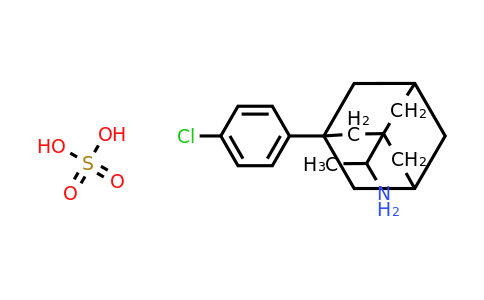 CAS 412956-99-1 | 1-(3-(4-Chlorophenyl)adamantan-1-yl)ethanamine sulfate