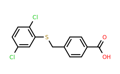 CAS 413582-76-0 | 4-{[(2,5-dichlorophenyl)sulfanyl]methyl}benzoic acid