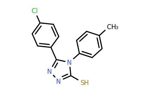 CAS 41401-15-4 | 5-(4-chlorophenyl)-4-(4-methylphenyl)-4H-1,2,4-triazole-3-thiol
