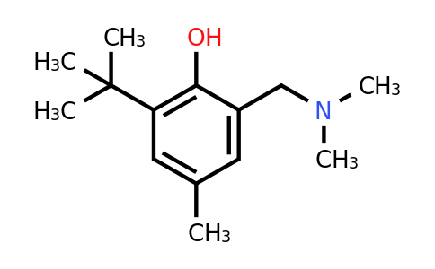 CAS 4142-59-0 | 2-(tert-Butyl)-6-((dimethylamino)methyl)-4-methylphenol