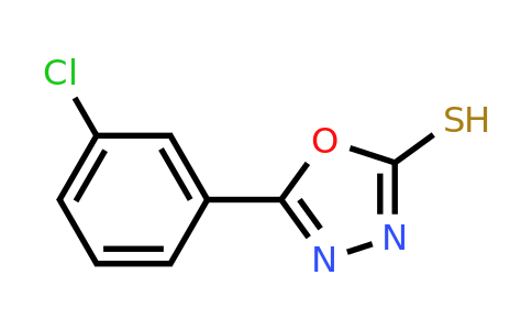 CAS 41491-54-7 | 5-(3-chlorophenyl)-1,3,4-oxadiazole-2-thiol