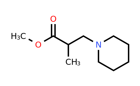 CAS 4151-04-6 | Methyl 2-methyl-3-(piperidin-1-yl)propanoate