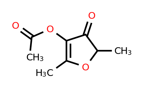 CAS 4166-20-5 | 2,5-Dimethyl-4-oxo-4,5-dihydrofuran-3-yl acetate