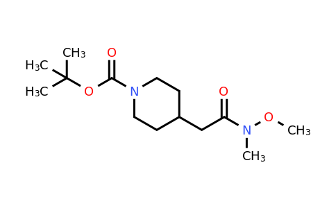 CAS 416852-69-2 | 1-BOC-4-[(N-Methoxy-N-methylcarbamoyl)methyl]piperidine
