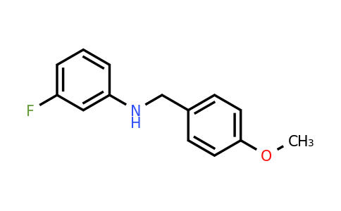 CAS 416866-61-0 | (3-Fluorophenyl)(4-methoxybenzyl)amine