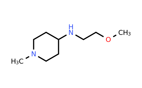 CAS 416887-38-2 | N-(2-Methoxyethyl)-1-methylpiperidin-4-amine