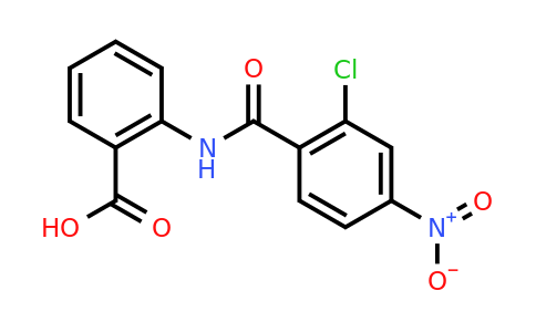 CAS 416887-58-6 | 2-(2-chloro-4-nitrobenzamido)benzoic acid