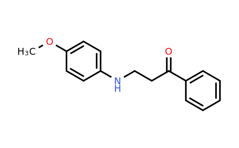 CAS 4173-65-3 | 3-((4-Methoxyphenyl)amino)-1-phenylpropan-1-one