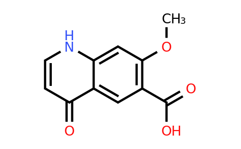 CAS 417721-34-7 | 7-Methoxy-4-oxo-1,4-dihydroquinoline-6-carboxylic acid