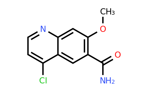 CAS 417721-36-9 | 4-chloro-7-methoxyquinoline-6-carboxamide