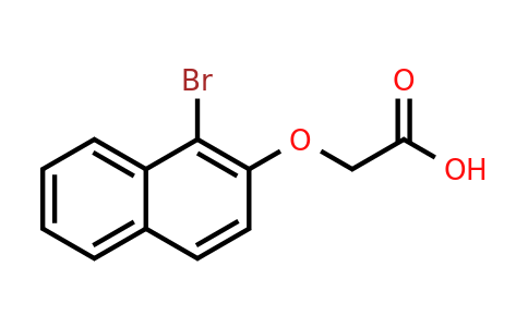 CAS 41791-59-7 | 2-[(1-bromonaphthalen-2-yl)oxy]acetic acid
