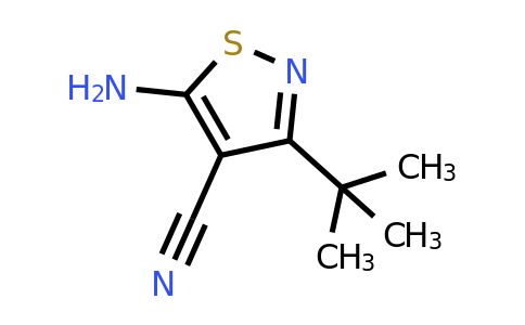 CAS 41808-38-2 | 5-amino-3-(tert-butyl)isothiazole-4-carbonitrile