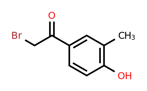 CAS 41877-17-2 | 2-bromo-1-(4-hydroxy-3-methylphenyl)ethan-1-one