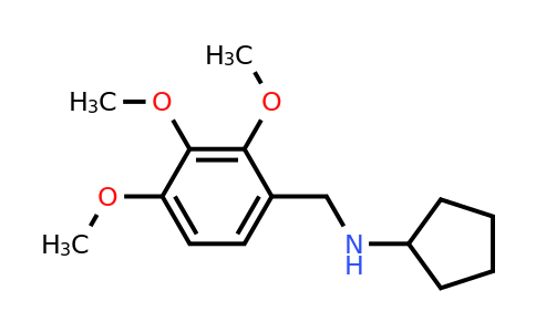 CAS 418788-93-9 | N-(2,3,4-Trimethoxybenzyl)cyclopentanamine