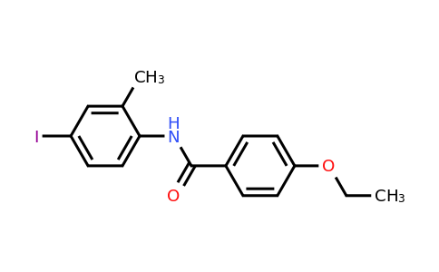 CAS 418790-72-4 | 4-Ethoxy-N-(4-iodo-2-methylphenyl)benzamide