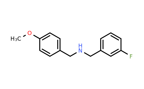 CAS 418792-57-1 | N-(3-Fluorobenzyl)-1-(4-methoxyphenyl)methanamine