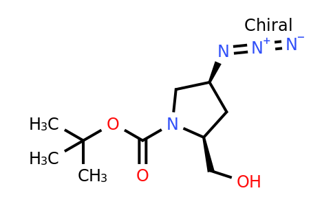 CAS 418793-92-7 | tert-butyl (2S,4S)-4-azido-2-(hydroxymethyl)pyrrolidine-1-carboxylate