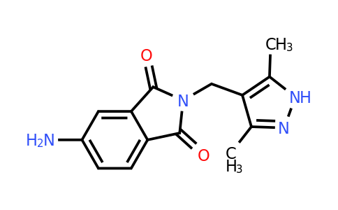 CAS 41935-26-6 | 5-Amino-2-((3,5-dimethyl-1H-pyrazol-4-yl)methyl)isoindoline-1,3-dione