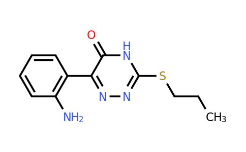 CAS 419540-20-8 | 6-(2-Aminophenyl)-3-(propylthio)-1,2,4-triazin-5(4H)-one