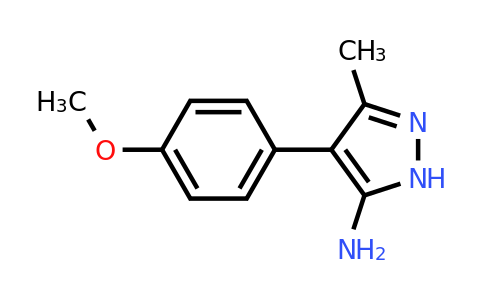 CAS 419550-79-1 | 4-(4-methoxyphenyl)-3-methyl-1H-pyrazol-5-amine