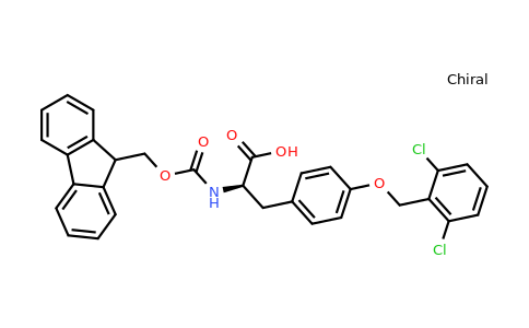 CAS 419573-91-4 | (R)-2-((((9H-fluoren-9-yl)methoxy)carbonyl)amino)-3-(4-((2,6-dichlorobenzyl)oxy)phenyl)propanoic acid