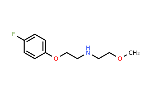 CAS 420098-40-4 | [2-(4-Fluorophenoxy)ethyl](2-methoxyethyl)amine