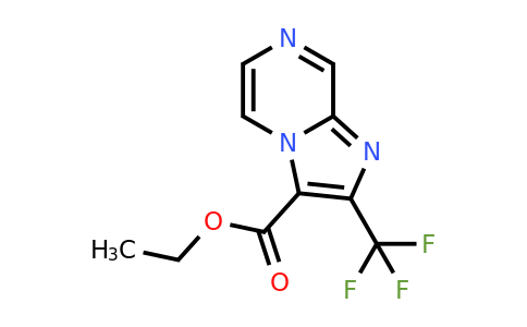 CAS 420119-54-6 | ethyl 2-(trifluoromethyl)imidazo[1,2-a]pyrazine-3-carboxylate