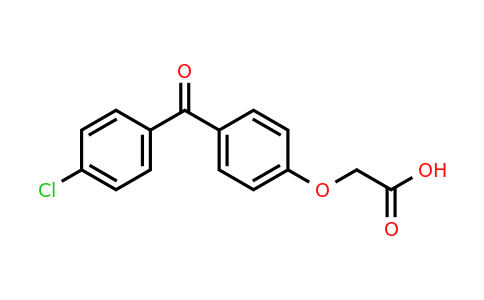 2-[4-(4-Chlorobenzoyl)phenoxy]acetic acid
