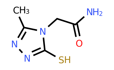 CAS 42047-30-3 | 2-(3-Methyl-5-sulfanyl-4H-1,2,4-triazol-4-yl)acetamide