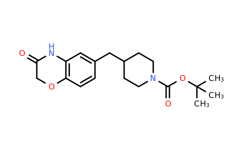 CAS 420786-32-9 | Tert-butyl 4-((3-oxo-3,4-dihydro-2H-benzo[B][1,4]oxazin-6-YL)methyl)piperidine-1-carboxylate
