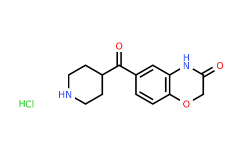 CAS 420786-43-2 | 6-(Piperidine-4-carbonyl)-3,4-dihydro-2H-1,4-benzoxazin-3-one hydrochloride