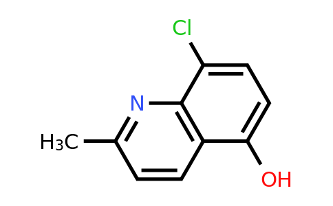 CAS 420786-78-3 | 8-Chloro-2-methylquinolin-5-ol