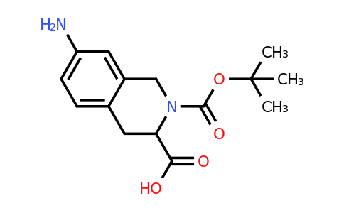 CAS 420788-05-2 | 7-Amino-2-(tert-butoxycarbonyl)-1,2,3,4-tetrahydroisoquinoline-3-carboxylic acid