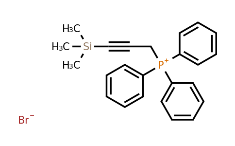 CAS 42134-49-6 | Triphenyl(3-(trimethylsilyl)prop-2-yn-1-yl)phosphonium bromide