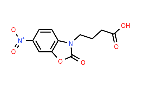 CAS 42142-70-1 | 4-(6-nitro-2-oxo-2,3-dihydro-1,3-benzoxazol-3-yl)butanoic acid