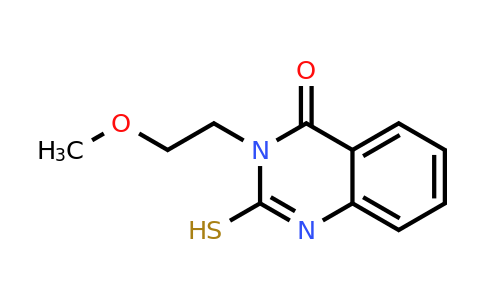 CAS 422273-94-7 | 3-(2-methoxyethyl)-2-sulfanyl-3,4-dihydroquinazolin-4-one