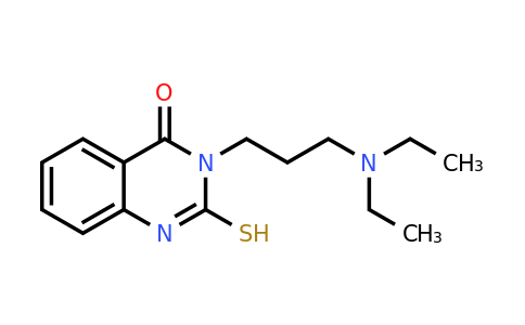CAS 422526-36-1 | 3-[3-(diethylamino)propyl]-2-sulfanyl-3,4-dihydroquinazolin-4-one