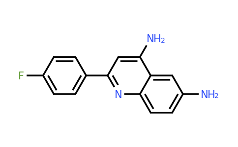 CAS 423183-90-8 | 2-(4-Fluorophenyl)quinoline-4,6-diamine