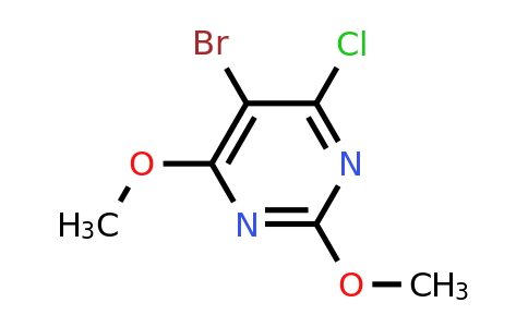 CAS 42362-16-3 | 5-Bromo-4-chloro-2,6-dimethoxypyrimidine