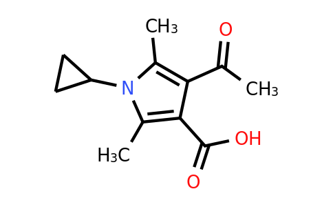 CAS 423769-78-2 | 4-Acetyl-1-cyclopropyl-2,5-dimethyl-1H-pyrrole-3-carboxylic acid