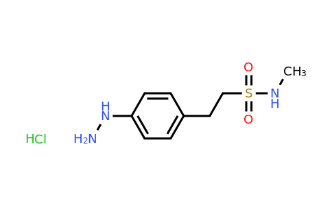 CAS 42381-27-1 | 2-(4-Hydrazinylphenyl)-N-methylethanesulfonamide hydrochloride