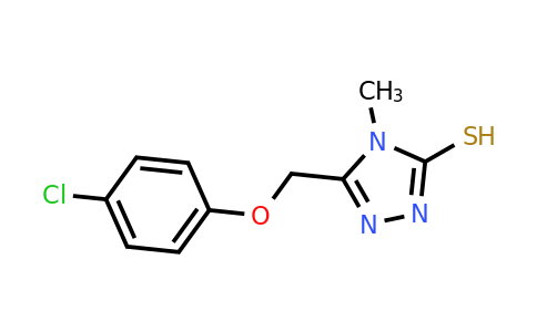 CAS 424798-45-8 | 5-[(4-chlorophenoxy)methyl]-4-methyl-4H-1,2,4-triazole-3-thiol