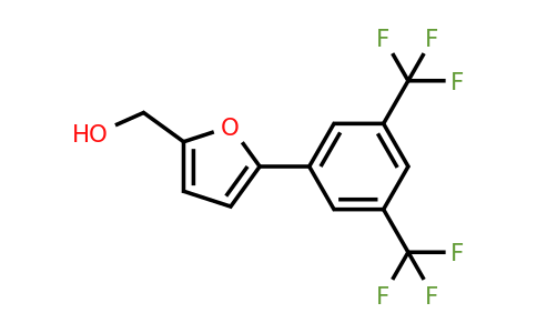 CAS 424803-19-0 | (5-(3,5-Bis(trifluoromethyl)phenyl)furan-2-yl)methanol