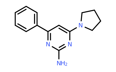CAS 424810-78-6 | 4-Phenyl-6-(pyrrolidin-1-yl)pyrimidin-2-amine
