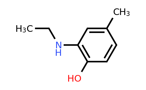 CAS 42485-84-7 | 2-(Ethylamino)-4-methylphenol