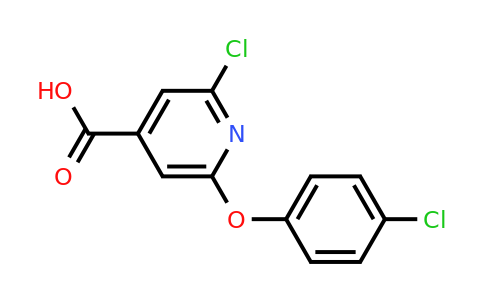 CAS 42521-19-7 | 2-chloro-6-(4-chlorophenoxy)pyridine-4-carboxylic acid